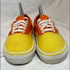 Vans ColorEra | Mens size US 7 - Womens 8.5 | Orange & Yellow | Original Insoles
